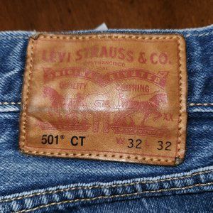 Levis 501 premium jeans, Men's 32x32